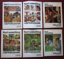 Lot of 6 Diff WOLFSCHMIDT Vodka Print Ads ~ Start Something, Relationships picture