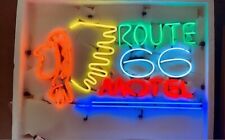 New Route 66 Motel Indian Neon Light Sign 20