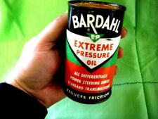 1959 Bardahl Extreme Pressure Oil 12 oz Very Rare Oval Can tin NOS Garage:1 of 2 picture