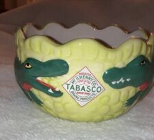 McIlhenny Co Tabasco Brand Crocodile Alligator Ceramic 5