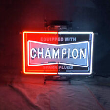 Champion White Neon Light Sign 19