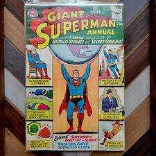 SUPERMAN ANNUAL #8 (DC 1963) 80-pg Giant UNTOLD STORIES & SECRET ORIGINS picture