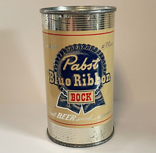 PABST BLUE RIBBON BOCK BEER FLAT TOP CAN MILWAUKEE WI Long Island NY Distributor picture