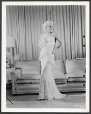 HOLLYWOOD JEAN HARLOW ACTRESS ELEGANT 1935 VINTAGE MGM ORIGINAL PHOTO picture