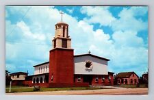 Rockport TX-Texas, The Sacred Heart Catholic Church, Religion, Vintage Postcard picture