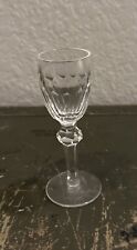 Vintage 1970’s Waterford Curraghmore Cut Crystal Cordial Glass-Gothic Signed picture