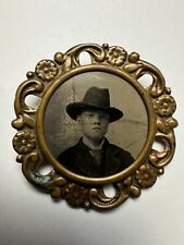 Civil War Mourning Pin - 1863 picture