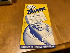 AAA Triptik  Connecticut Motor Club 1951 picture