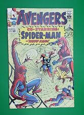 Avengers #11 🔑 Silver Age Spider-Man & Kang App Marvel Comics 1964 GD+/VG- picture