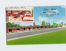 Postcard Colonia Motel & Restaurant Oxford North Carolina USA picture