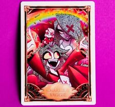 Hazbin Hotel Trading Card Charlie And Vaggie Foil Promo Card - PREORDER picture