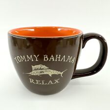 Tommy Bahama Marlin Relax Coffee Mug Cup Brown Orange 16oz picture