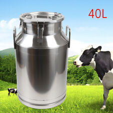 304 Stainless Steel Heavy Duty Milk Jug Milk Bucket Milk Can 40L/10.56 Gallon picture