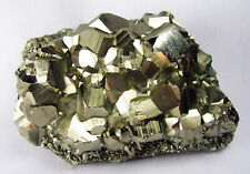 PYRITE PENTADODECAHEDRAL BRILLIANT CRYSTALS on MATRIX from PERU........WONDERFUL picture