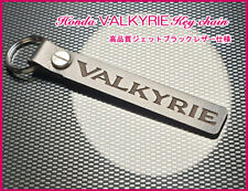 Honda Valkyrie F6C Rune Gl1500 Gold Wing Muffler Catalog Logo Jet Black Leather picture