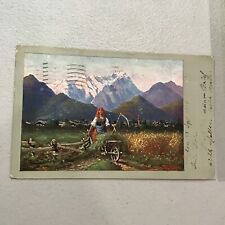 1906 Carte Postale Foreign Painting Image Postcard Post Card picture