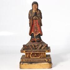 Japanese Antique Wooden Hariti Kishimojin Buddha statue WB154 picture