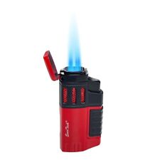 Ever Tech Quad Torch Lighter W/ Cigar Punch 1 4 12 picture