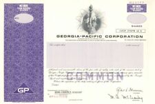 Georgia-Pacific Corp. - Specimen Stock Certificate - Specimen Stocks & Bonds picture