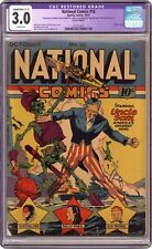 National Comics #16 CGC 3.0 RESTORED 1941 4332273011 picture