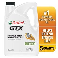 Castrol GTX 10W-40 Conventional Motor Oil, 5 Quarts  picture