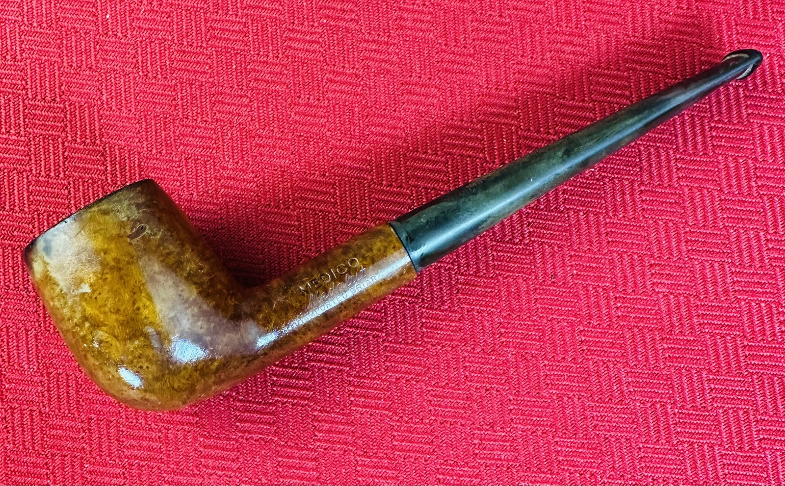 VTG Medico Medalist Tobacco Pipe Imported Briar Handmade Billiard Estate