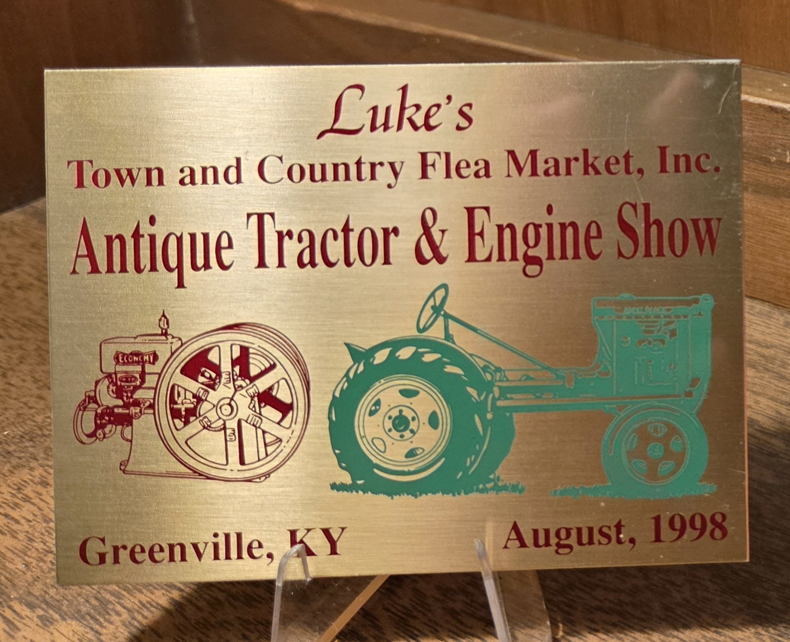 Luke's Town & Country Flea Market Ad Piece- Greenville, Ky (Muhlenberg County)