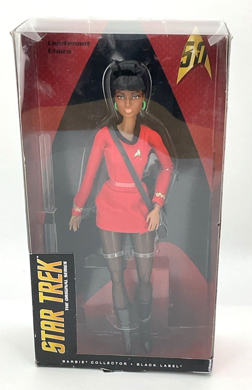 Barbie Collector Black Label Lieutenant Uhura Star Trek The Original Series Doll Barbie Collector Black Label Lieutenant Uhura Star Trek The Original Series Doll