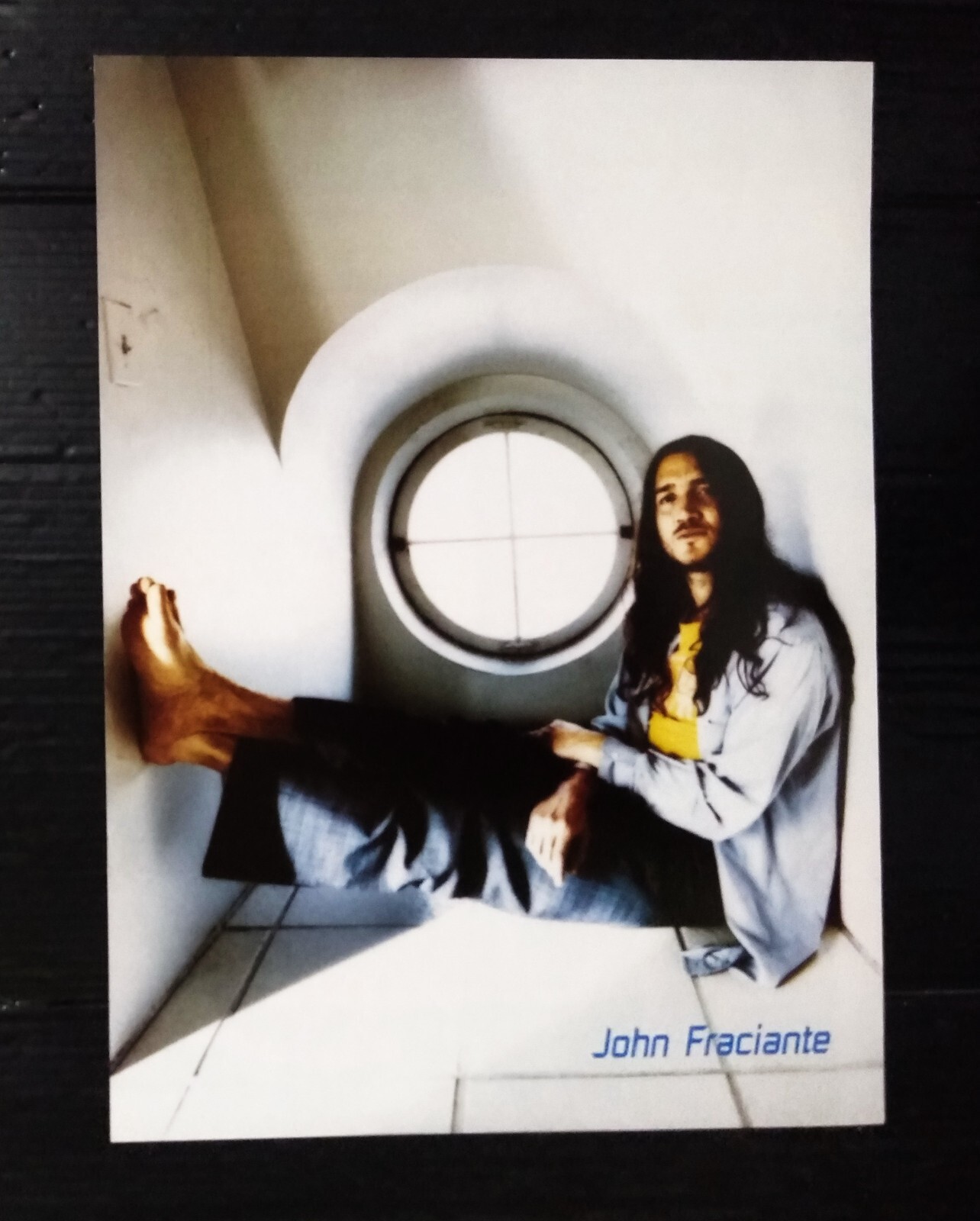 C1922 Red Hot Chilli Peppers John Frusciante Vintage Thailand ONLY 1 COLOR PAGE