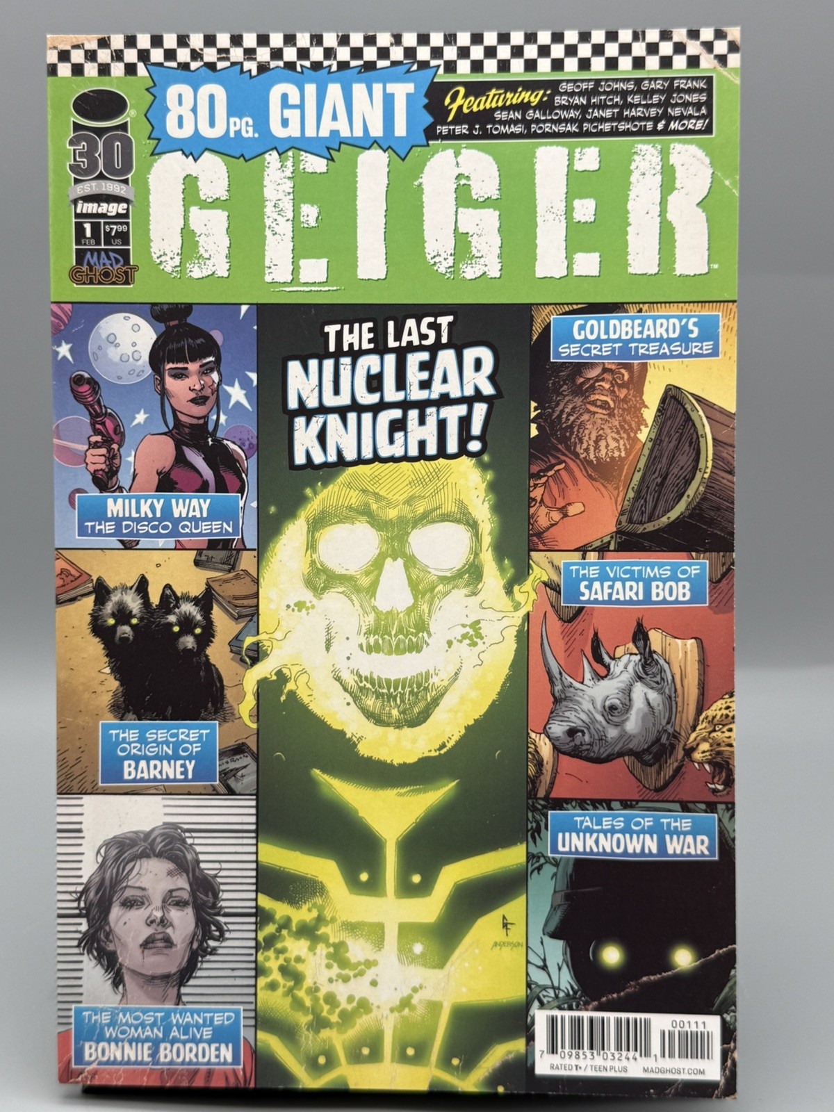 GEIGER 80-PAGE GIANT #1 NM 2022 Image Comics, 1st App Redcoat