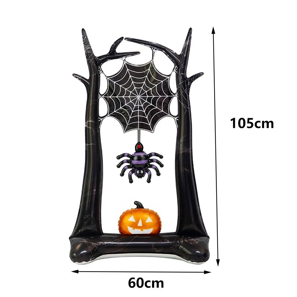 Giant Inflatable Halloween Spider Skeleton Skull Ghost Yard Party Decor