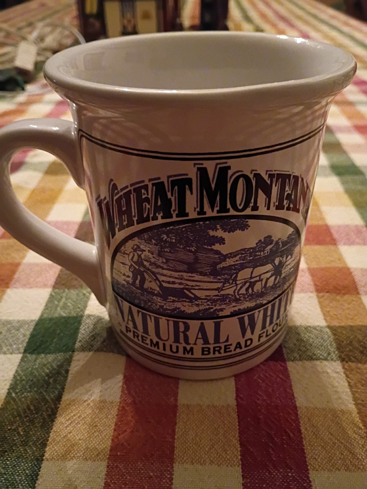 Wheat Montana Natural White Premium Bread Flour Coffee Mug 