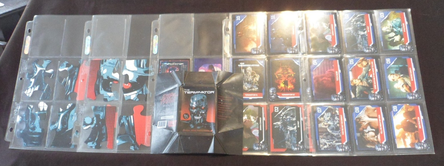 2024 The Terminator (Fright Rags) MASTER SET of 36 Base/Prisms/Puzzle/Lenticular