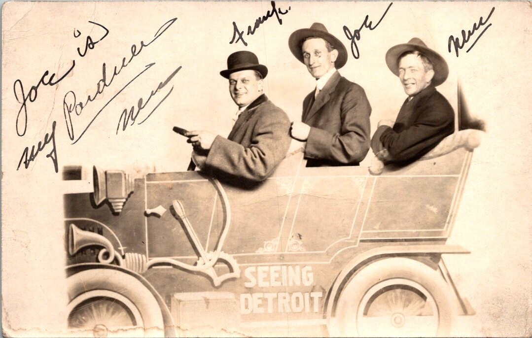 Vintage Detroit Michigan RPPC Postcard - 1904-1918