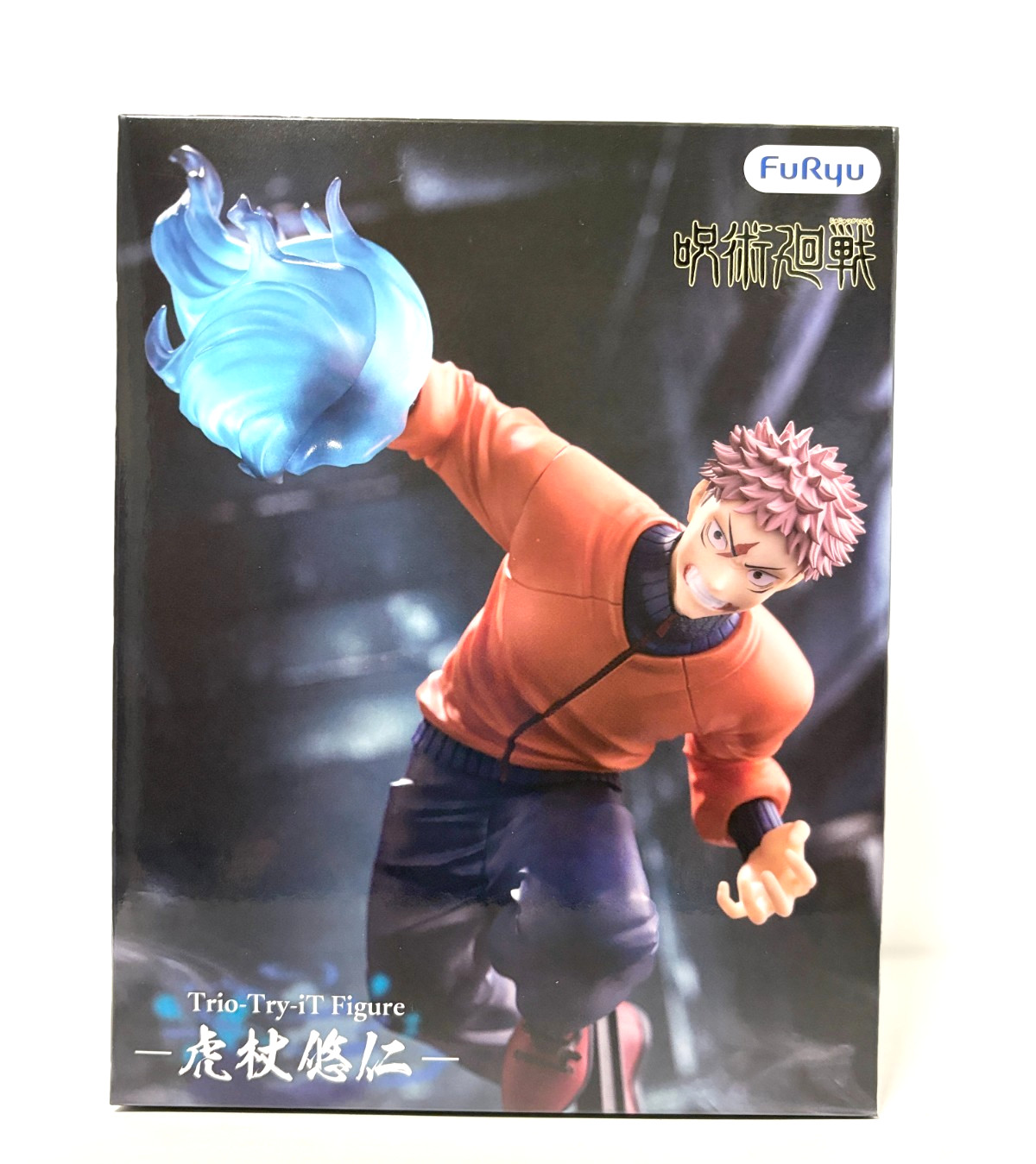 Jujutsu Kaisen Yuji Itadori Trio-Try-iT Figure FuRyu 19cm Japan
