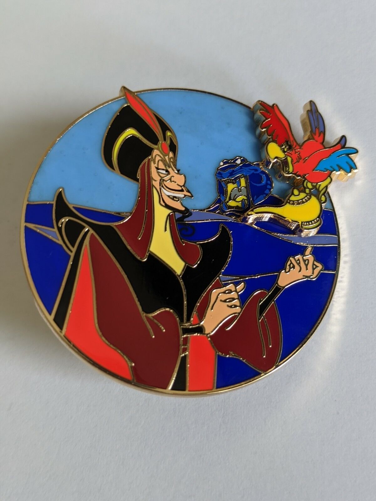Jafar Iago Aladdin Dark Tales DSSH Disney Studio Store Hollywood LE300 Pin