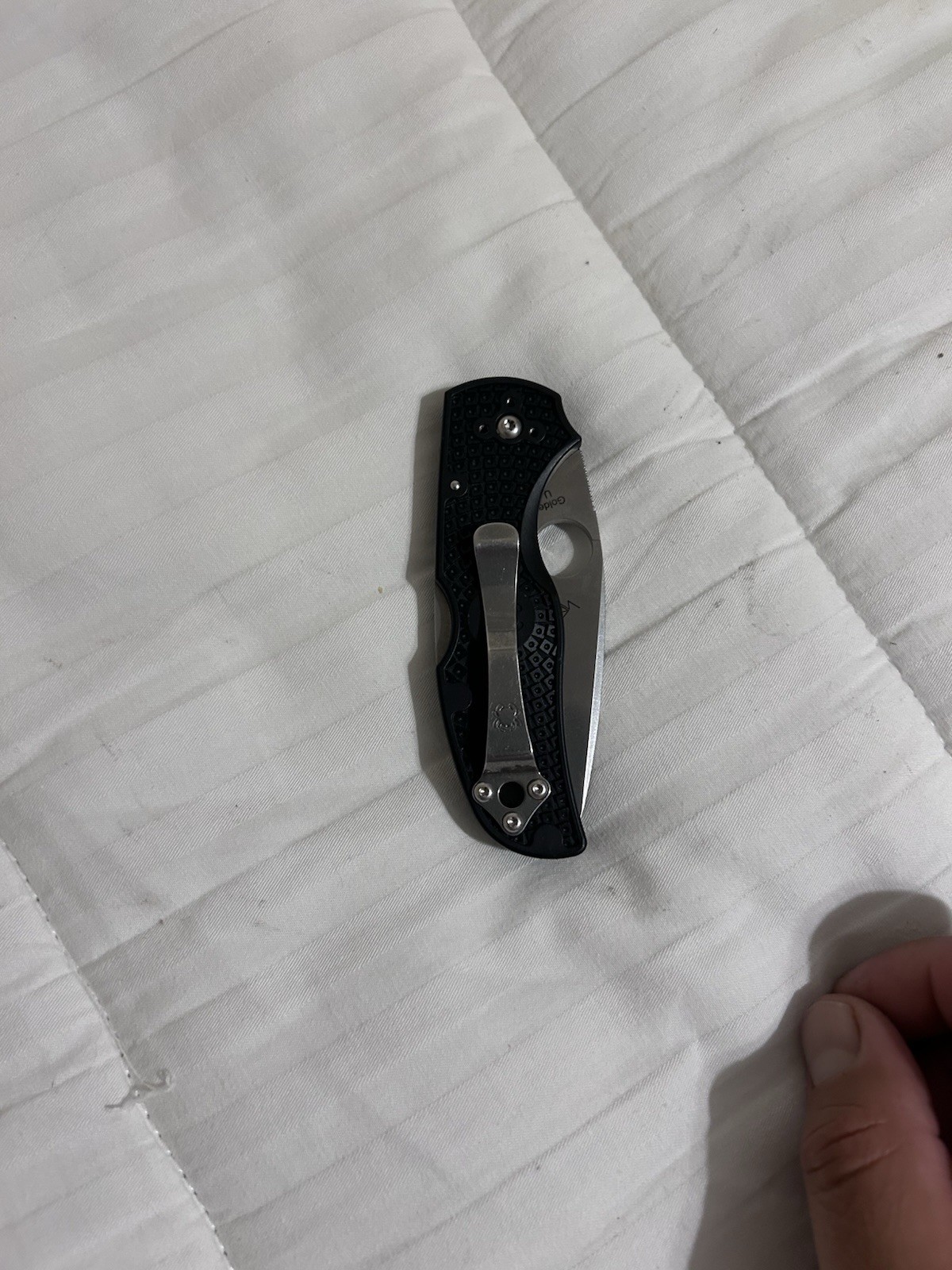 Spyderco Lil Native Lockback Lightweight Black FRN S30v Pocket Knife