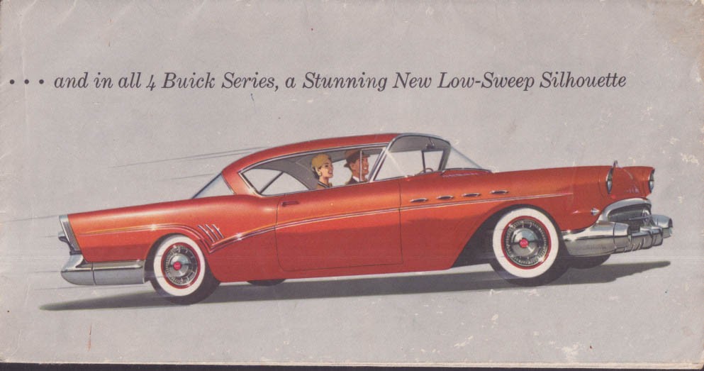 1957 Buick sales broadside Roadmaster Century Super Special 10-56 edition