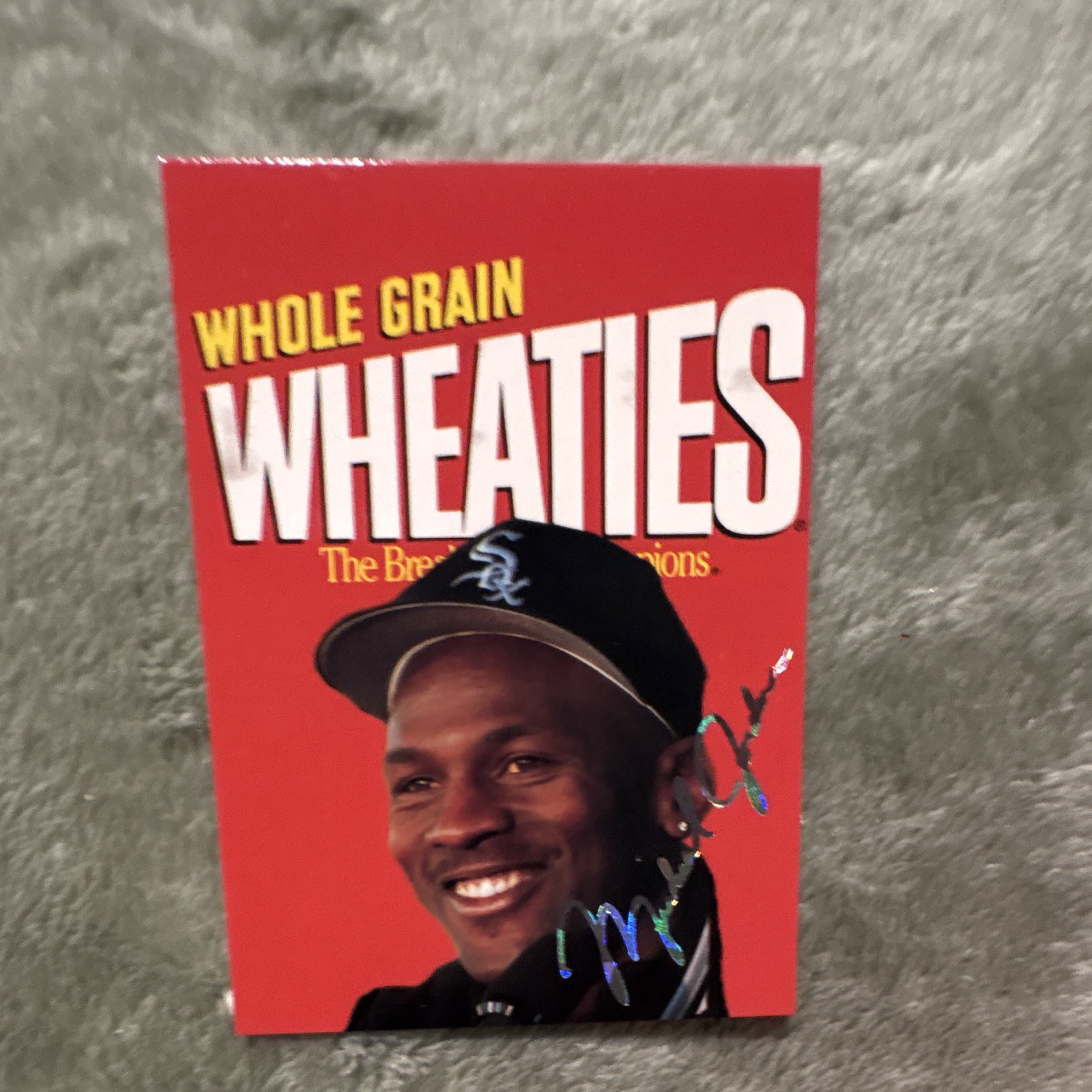 General Mills Wheaties Michael Jordan Sticker Promo Card Sports Stars USA 103