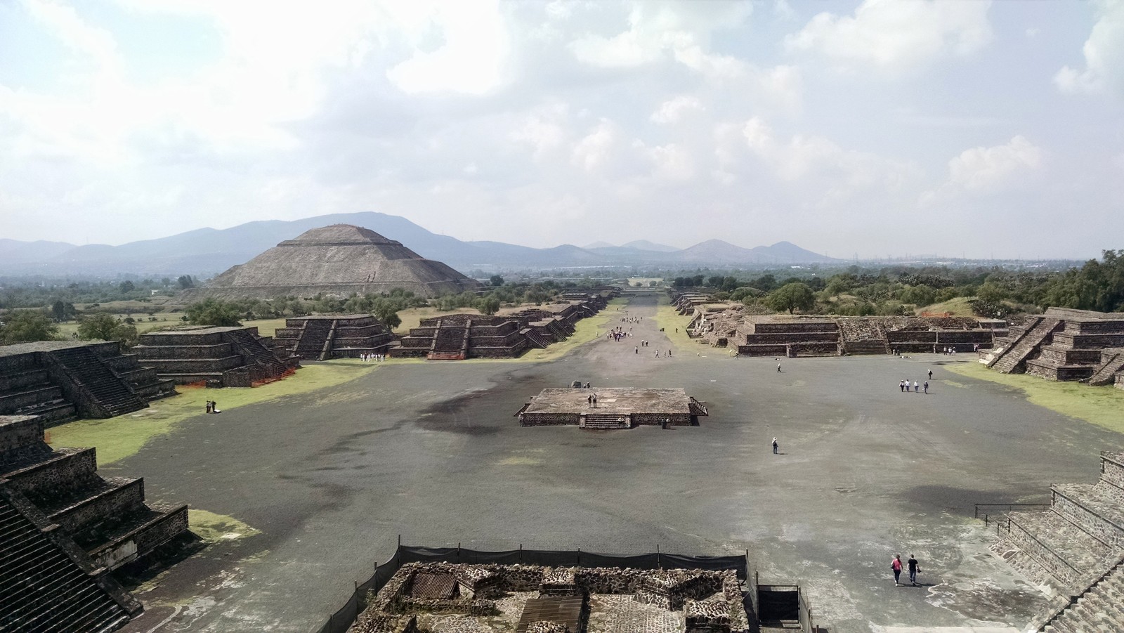 Teotihuacan Pyramids Mexico Ancient Ruins Photo Reprint Wall Art