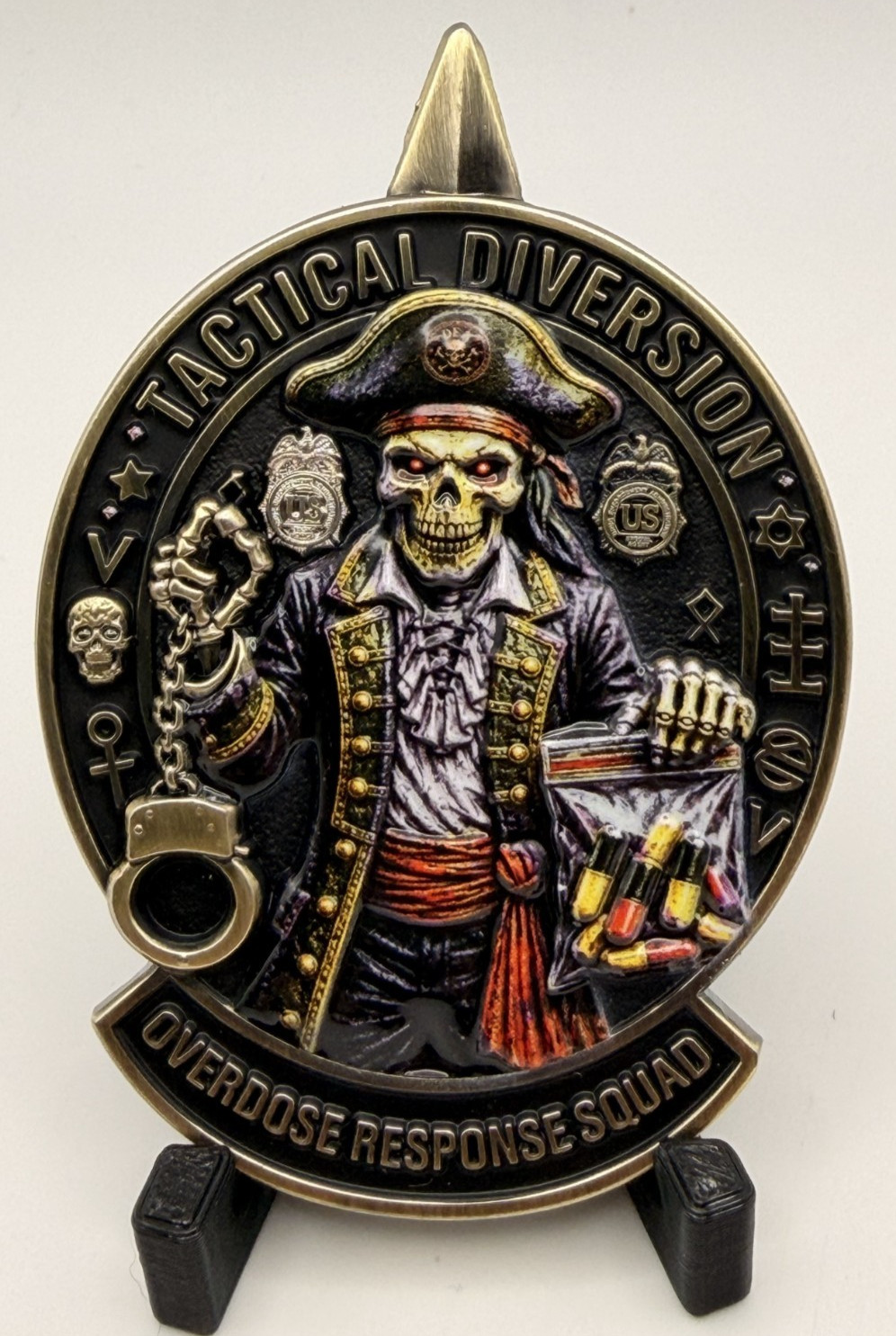 🔥 Sought After - Tampa DEA SPEAR Challenge Coin