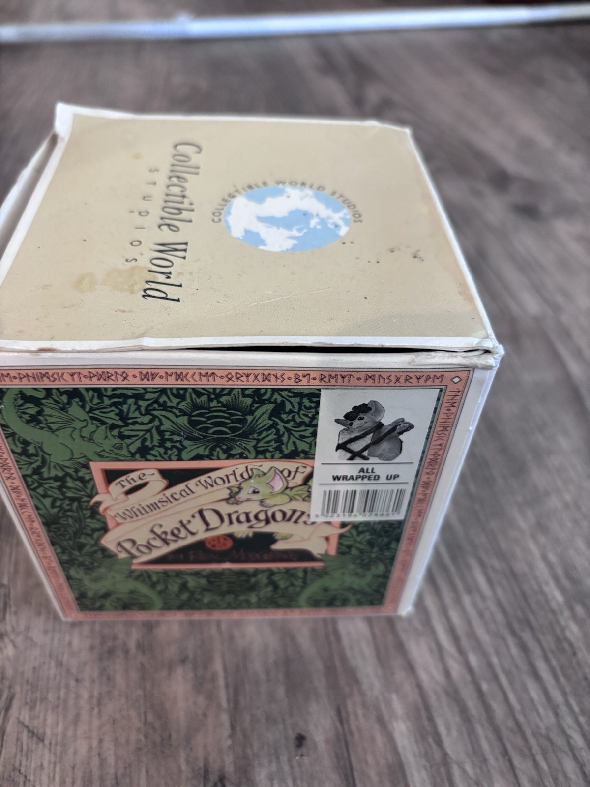 Pocket Dragons All Wrapped Up Real Musgrave 1998 Figurine Original Box Retired