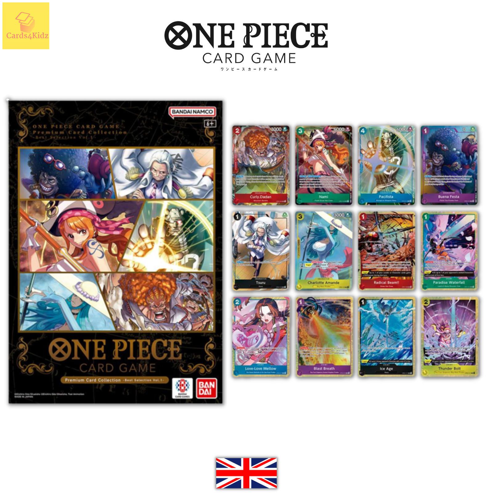 One Piece Premium Card Collection Best Selection Vol.1 English Sealed PSA