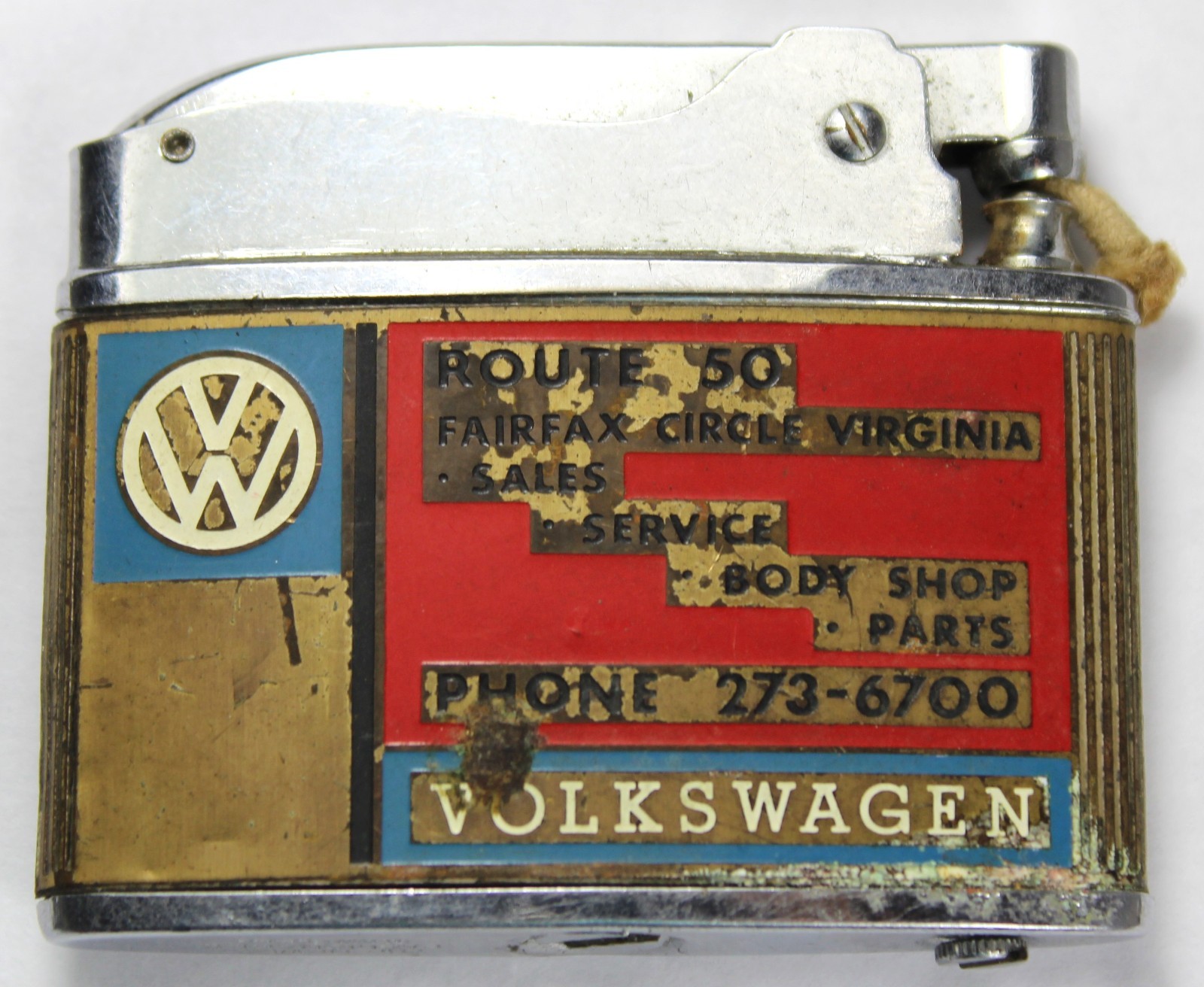 HB Lantzsch Volkswagen VW Lighter - Cigarette - Tobacco - Vintage