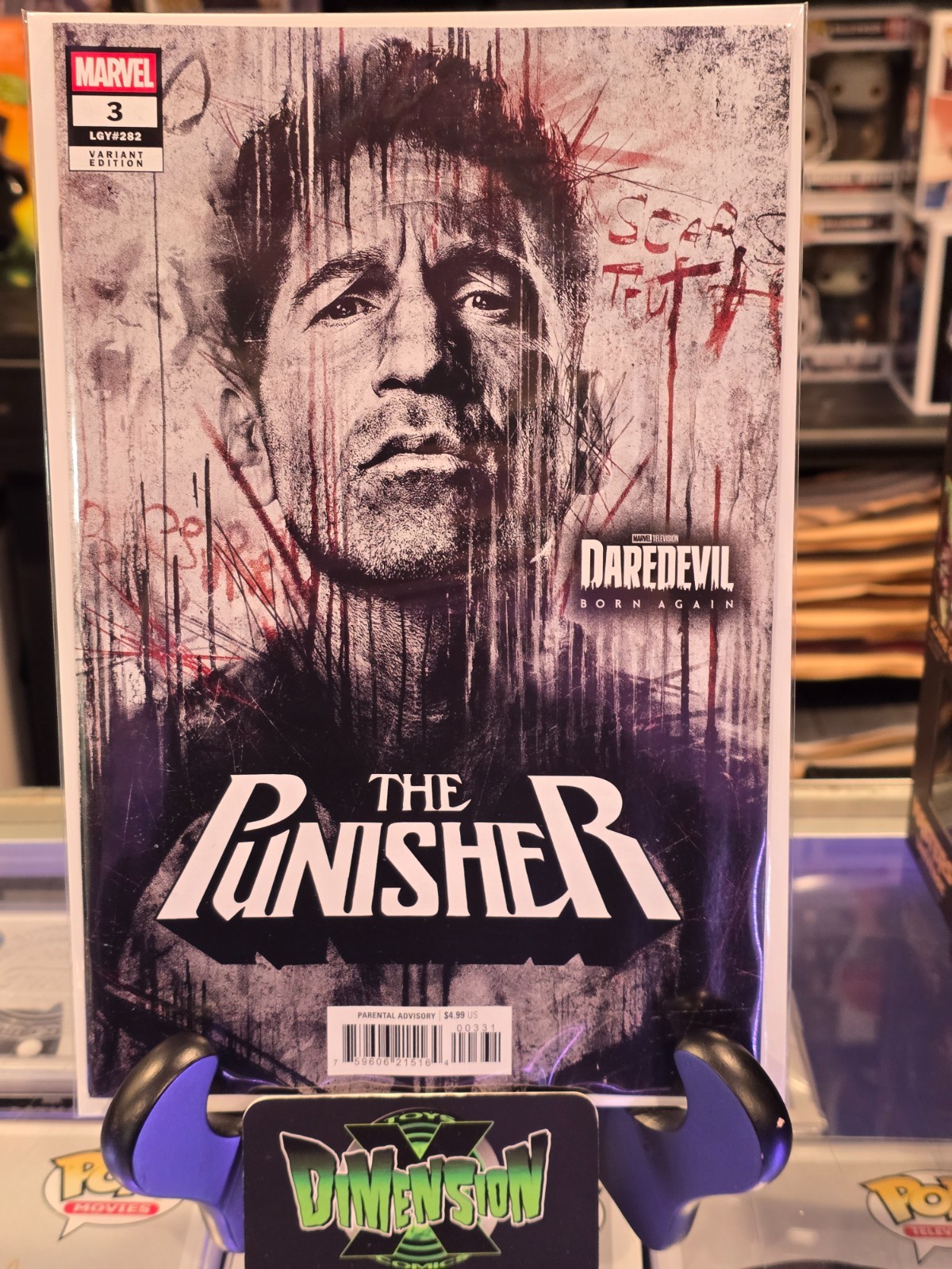 THE PUNISHER #3 COVER C TELEVISION VARIANT JON BERNTHAL 2026 MARVEL NM
