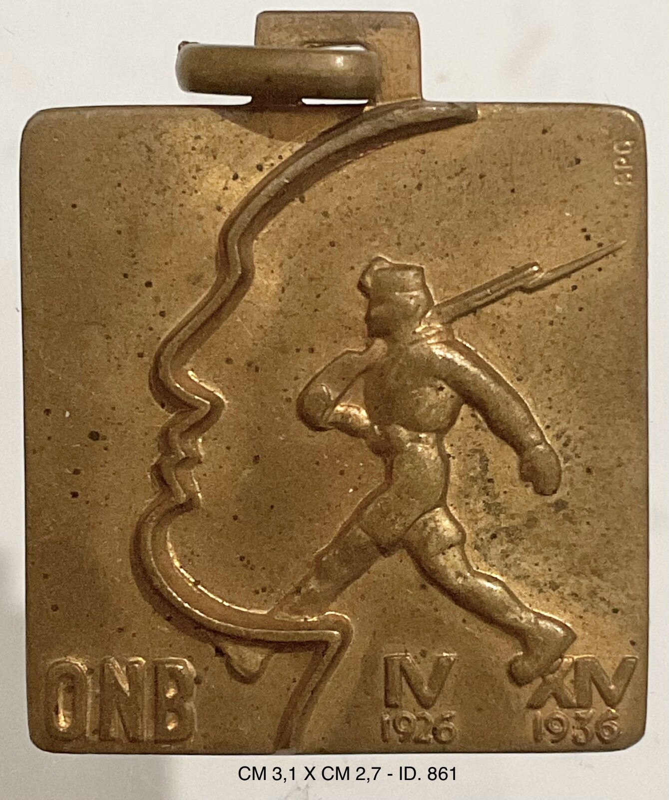 DECENNALE ASSOCIAZIONE GIOVANILE 1926-1936 MEDAGLIA DI PROPAGANDA REGNO D’ITALIA