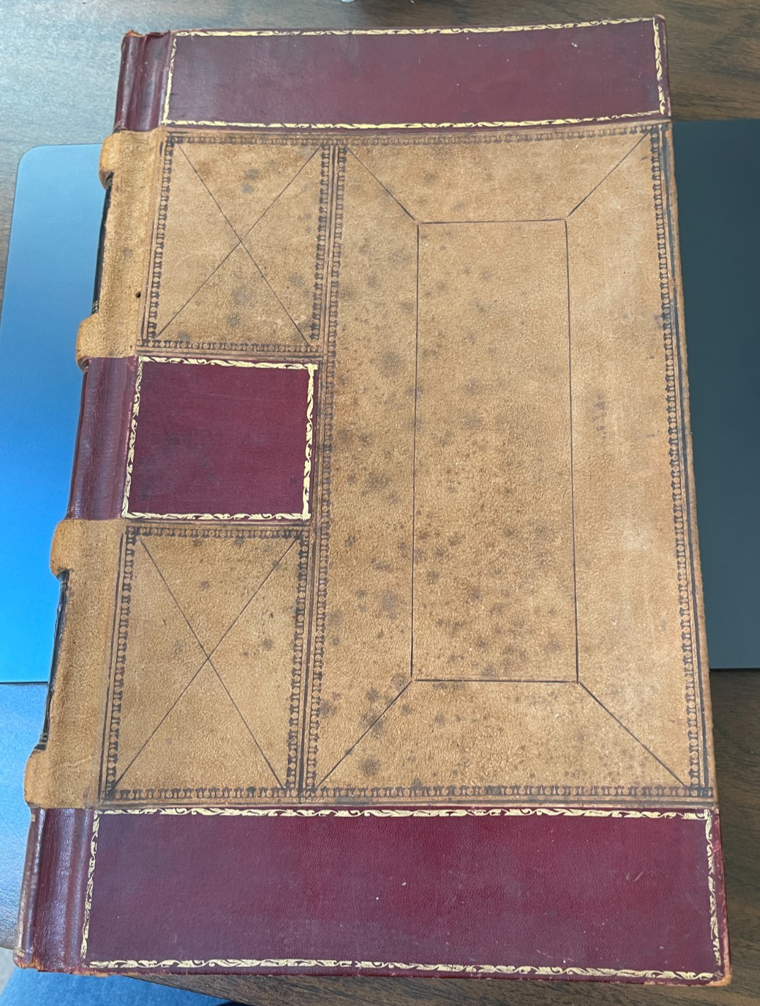 1895 Justice's Criminal Docket Franklin County NY Leather Court Record Ledger