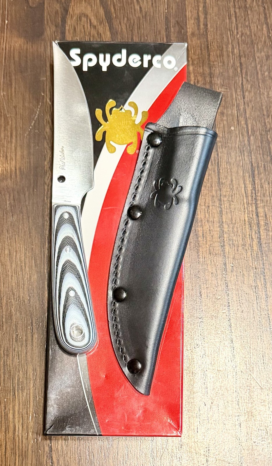 Spyderco Bow River FB46GP 4.4 inch Camping Fixed Blade Knife