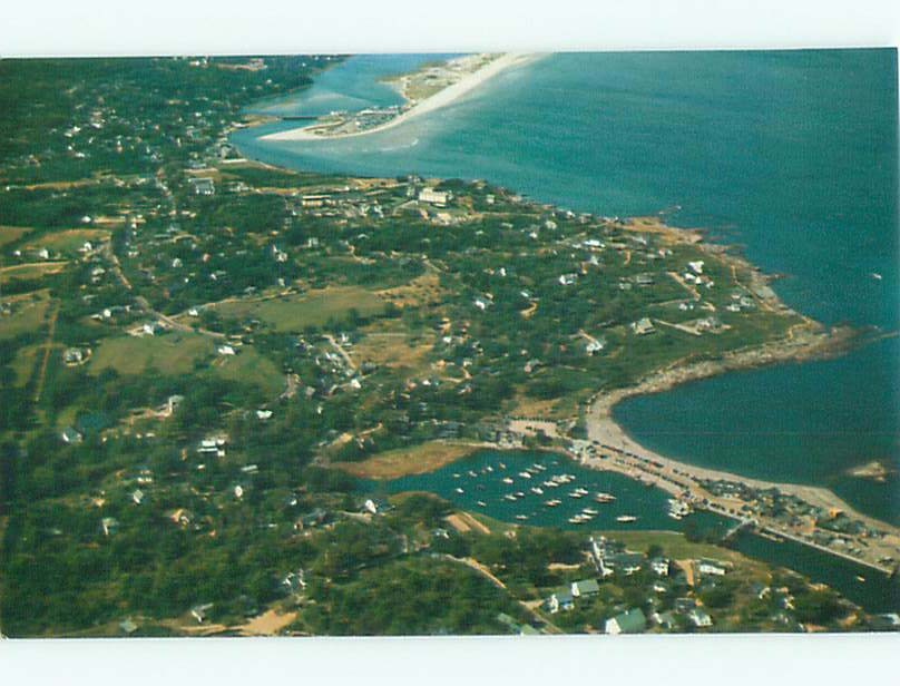 Unused Pre-1980 AERIAL VIEW OF TOWN Ogunquit Maine ME n2471@