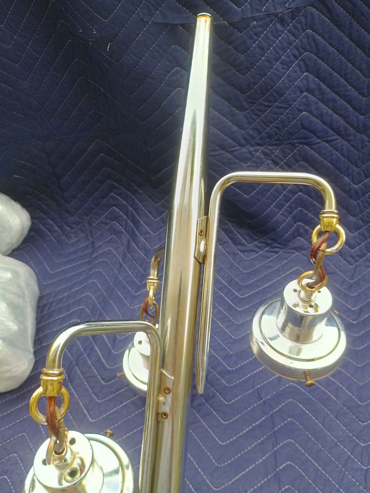 Vintage Mid-century chrome space 60s Table Lamp,silver bullet phallic,sonneman ?